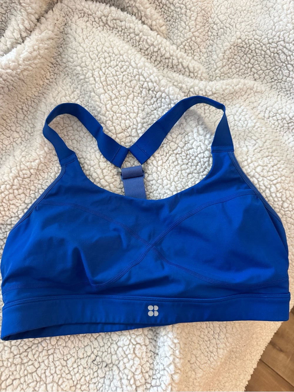 Blue Women's sports bra - Performance Support